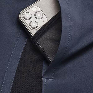 Pantalones cortos de gimnasio de verano con logotipo personalizado para hombre, pantalones cortos de entrenamiento de estilo callejero, cierre de cintura elástica, lona teñida lisa de Color sólido - Product Image 2