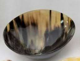 Vaisselle de haute qualité bol à Dessert en corne solide forme personnalisée vaisselle de grande taille ustensiles de cuisine bol à chocolat en corne de buffle - Product Image 4