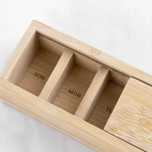 Portapillole Personalizzato in Bambù Dragoncello, Gadget Promozionali - Product Image 2