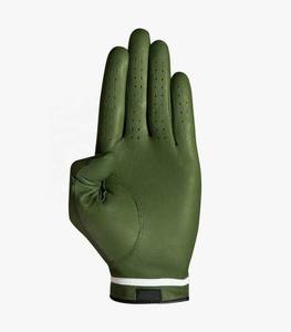 Gants de golf en cuir Cabretta antidérapants personnalisés unisexes Poignées de style unique Vente en gros Accessoire de sport Style unique sublimé - Product Image 5