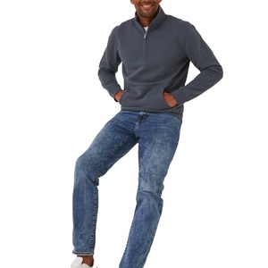 Nouveauté, sweat à capuche à demi-zip pour homme, léger, de haute qualité, impression de logo personnalisée, meilleur matériau, vente en gros, streetwear décontracté - Product Image 3