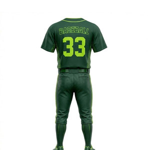 Uniformes de Béisbol de Poliéster Duraderos, Ropa Deportiva para Equipos, Uniformes de Béisbol con Impresión Personalizada - Product Image 2
