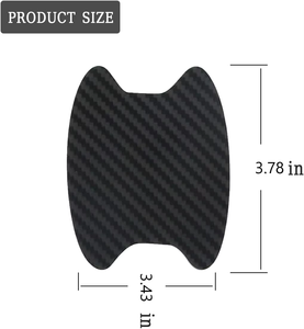 定制高品质 ABS 防刮、无痕汽车门把手保护贴 - Product Image 2