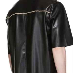 เสื้อลำลองผ้าไผ่สแปนเด็กซ์สำหรับผู้ชายผ้าคอตตอนผ้าซาตินสำหรับฤดูใบไม้ร่วงโลโก้ตามสั่ง - Product Image 2