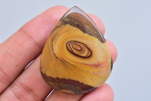 หายาก!!! Outback พลอยแจสเปอร์ Cabochon-พลอยแจสเปอร์สำหรับเครื่องประดับ-หินสำหรับแหวน-สีน้ำตาล - Product Image 4