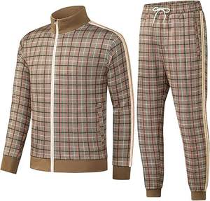 ชุดวอร์มซักกรดของผู้ชายผ้าฝ้ายโพลีเอสเตอร์กันลมระบายอากาศได้ดีสำหรับฤดูหนาวโลโก้ออกแบบได้ตามต้องการ - Product Image 2