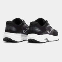 Chaussures de course JOMA Speed 2501 pour hommes - Noir, semelles intérieures en mesh amorties, conception VTS, semelle intermédiaire en EVA, semelle extérieure en caoutchouc durable, drop de 10 mm, pour asphalte
