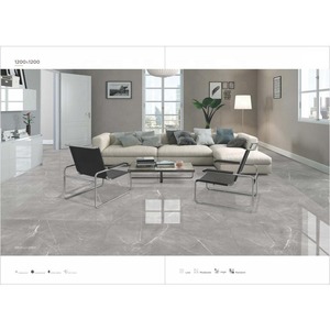 Vistaar Calacatta Gold 1200x1200mm Porcelain Marble Slab 4x4ft 48x48in Italian Design 120x120cm <b>Wall</b> <b>Tiles</b> - Product Image 6