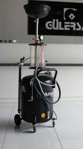 Drainage d'huile par aspiration Draper et aspirateur 90L, corps en acier, équipement de réparation automobile pour l'évacuation des gaz d'échappement, avec garantie de 2 ans - Product Image 6