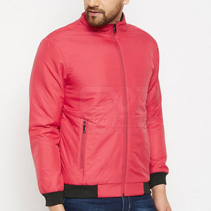 Chaqueta de bombardero transpirable hecha a medida para hombre, chaqueta de bombardero de manga larga para hombre más vendida - Product Image 2