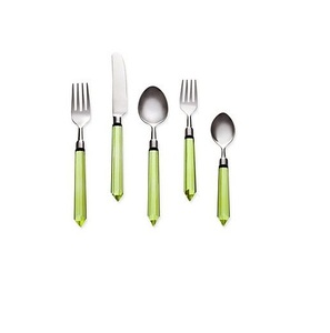 Resin Color Decorative Theme Cutlery <b>Set</b> Painted Finishing with Multiple Size and Shaped Designs <b>Flatware</b> <b>Sets</b> - Product Image 2