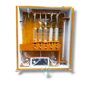 ガス分析装置220V50hz酸素およびその他のガス試験分析装置Orsat5 Pipette Electronic OEM1年、1年IN;36115