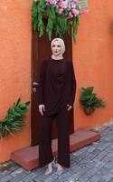 Ensemble deux pièces pour femmes modestes |   Ensemble haut à manches longues et pantalon |   Mode élégante et modeste