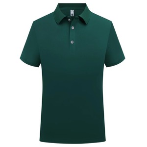 Blanc noir classique uniforme Polo T-shirt hommes en gros en vrac été formel col T-shirt pour hommes décontracté Camiseta Polos De Hombre - Product Image 2