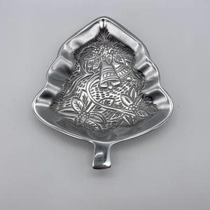Dernier arbre de décoration avec un design de gravure attrayant pour les ornements de table décoratifs Festive Home Celebration Aluminium Tree Leaf - Product Image 1