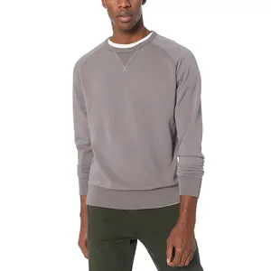 Sudadera de cuello redondo para hombre, suéter de cuello redondo con cable de alta calidad, nueva - Product Image 2