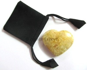 Fournisseur en pierre en forme de coeur gonflé gris de produit de guérison en cristal de coffret cadeau d'agate - Product Image 5
