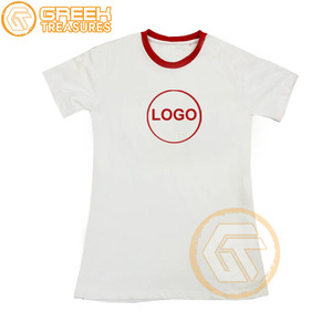 T-shirt Delta personnalisé pour femmes Vêtements de sororité Sigma Jersey de coton T-shirt Theta respirant de haute qualité Vêtements grecs pour femmes - Product Image 4