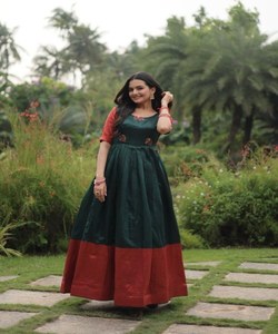 Robes d'été grande taille pour femmes acheter en gros en ligne fournisseur de vêtements de mode décontractés robe pour femmes avec tenue de fête Dupatta - Product Image 6