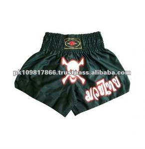 Pantalones cortos de Kickboxing MMA personalizados de la mejor calidad, venta al por mayor, pantalones cortos de boxeo Muay Thai transpirables de poliéster 100% profesionales - Product Image 3