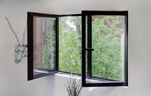 Holcom Vietnam Aluminum Casement <b>Window</b> Tempered Glass <b>Magnetic</b> <b>Screen</b> for Kitchen Use Water Resistance Soundproof Energy Saving - Product Image 3
