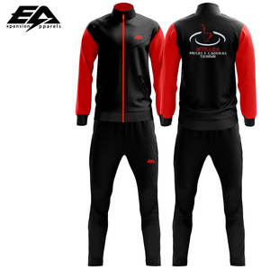 Survêtement de sport d'hiver avec logo personnalisé pour hommes 2022 Taille personnalisée Survêtement pour garçons Tendances Adultes Vêtements de sport d'hiver avec logo personnalisé - Product Image 1