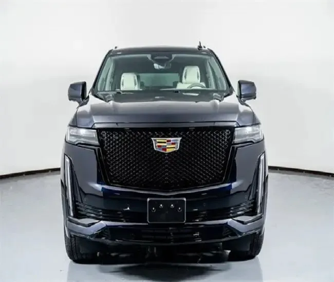 دراجة بخارية إصدار 2023 موديل C A D I L L A C Escalade ESV Sport Platinum 4WD مع عبوة مسبقة من البنزين ناقل حركة آلي بمحرك صوتي