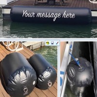 Accessoires de yacht gonflables Ocean, bouée pneumatique, pare-battage en PVC, pare-chocs de quai, pare-battage pour super-yacht, marine, avant du bateau, durable