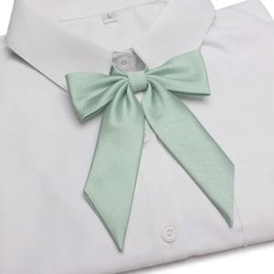 Couleur unie 38cm * 5cm enfants cravates étudiantes uniforme scolaire cravate rouge blanc Graffiti rayé cravate 100% cravates accessoires - Product Image 3