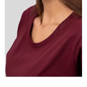 Nouvelle arrivée Fabricants de vêtements T-shirts pour femmes personnalisés Vêtements pour femmes T-shirt en polyester T-shirt d'été uni Vêtements de sport - Product Image 6