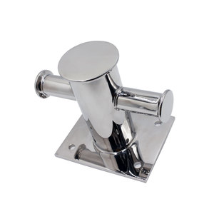 Pilón de amarre marino de alta resistencia, de acero inoxidable 316, con un solo punto de anclaje y abrazadera para sujeción de cuerda, con sujetadores - Product Image 6