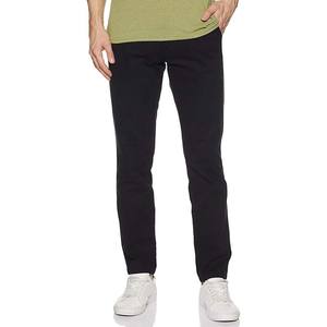 Jeans noirs pour hommes, taille mi-haute, coupe slim, denim stretch délavé, tricoté, confortable, décontracté, été, respirant, séchage rapide, léger - Product Image 5