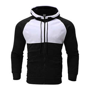 Sweat à capuche zippé surdimensionné en molleton épais de haute qualité pour homme, imperméable, en coton mélangé, personnalisé, essentiel pour l'hiver - Product Image 4