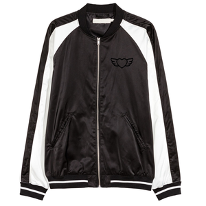 Waterproof Polyester Made <b>Men</b> <b>Denim</b> <b>Jacket</b> with Stand Collar and Front Logo Customizable Wholesale - Product Image 5