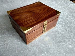 TOP QUALITY SOLID <b>WOODEN</b> <b>GIFT</b> <b>BOX</b> AND Jewellery <b>Box</b> for Home Decor for Christmas Decoration - Product Image 4