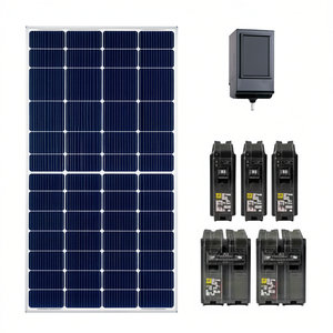 Panneau solaire noir HJT 425W, type N, monocristallin, polycristallin, silicium, couverture avant en verre - Product Image 2