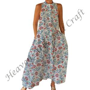 Mono de Fiesta para Mujer, Estilo Bohemio con Estampado Bagru, Novedad de Primavera/Verano/Otoño 2026 - Product Image 6