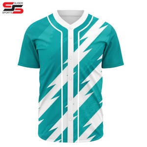 Camiseta de béisbol personalizada de alta calidad, camiseta de béisbol de tela de malla de poliéster reciclable transpirable de secado rápido - Product Image 1