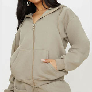 Conjunto de chándal de calidad personalizado al por mayor con forro polar Joggers Gym Sweat Suit Fitness Top de manga larga y conjunto de Jogger - Product Image 3