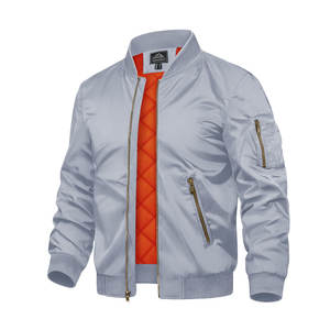 Chaqueta Bomber de Primera Calidad para Hombre, Cierre de Cremallera, Estilo Formal, Camuflaje Pakistaní, Ajuste Holgado, Resistente al Viento e Impermeable, Talla XS para Primavera - Product Image 5