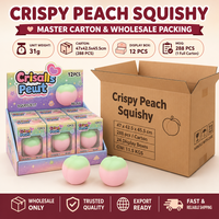 Jouets Squishy Pêche Croustillante Southpeak – Jouets Sensoriels Anti-Stress à Presser – Vente en Gros, Fabrication OEM