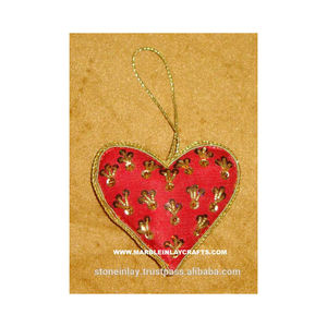 Árbol Navidad decoración del hogar alta calidad en forma de corazón muebles coleccionables precio al por mayor adorno decorativo para mesa - Product Image 1