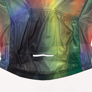 Maillot de cyclisme sur mesure de haute qualité matériau extensible léger respirant dernière conception imprimé techniques - Product Image 6