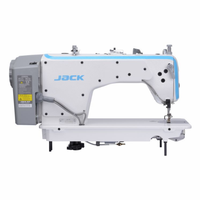 Machine à coudre industrielle à point droit à aiguille simple informatisée JACK A2S d'occasion