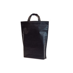 Bolsa con Asa de Lazo Negra 45x48+18cm 50gsm Novotex TNT 225 Piezas B2B - Product Image 1