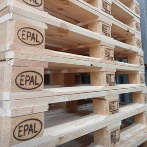 Palet de madera Euro estándar Epal de bajo precio, reciclado, de entrada de 4 vías para almacenamiento en almacén, usado y nuevo a precios competitivos, palet Epal - Product Image 1