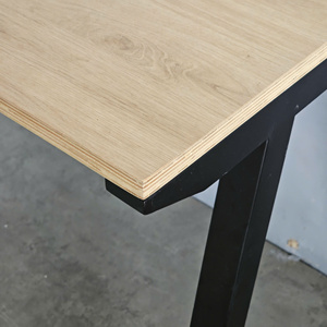 Modern Minimalist Office <b>Desk</b> 120x60cm Plywood Assembled Legs HBPL002 - Product Image 5