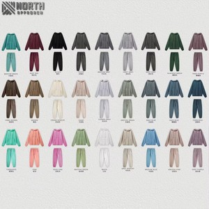 Designer Custom Oversize Hoodie Light Blue Solid Color Men <b>Zipped</b> Hoodie And <b>Shorts</b> Set Tracksuit Men Vintage Tracksuit - Product Image 3