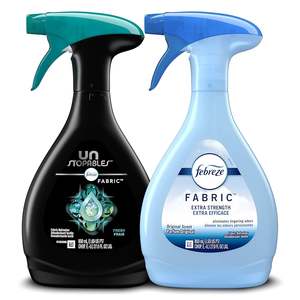 Original Scent Febreze Fabric Refresher, Odor Eliminator Extra Strength + Unstopables, Fresh Scent - Product Image 1