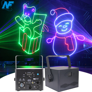 Mini Projecteur Laser <span class=keywords><strong>DJ</strong></span> Portable 2W RGB 2026, Nouveauté, Lumières de Fête Clignotantes, Effets Disco, Contrôle DMX512, Plus de <span class=keywords><strong>200</strong></span> Effets, CRI 95 Élevé, IP20 - Product Image 1